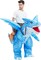 GOOSH Inflatable Dinosaur Halloween Party Cosplay Costumes for Kids and Adults